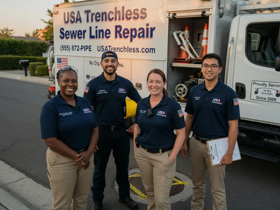 Sewer Line Repair company in Glidden, TX